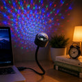 USB Star Projector – Dual Mode Disco Light for Car & Home | Styleva